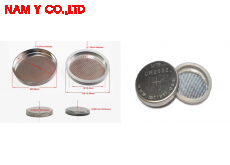 Bộ vỏ pin cúc áo CR2032 (đường kính 20mm x dày 3.2mm) với tùy chọn thép không gỉ SS304 - 200 chiếc/g