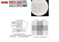 Buồng đếm hồng cầu (Hemocytometer) cải tiến Neubauer có tráng bạc của hãng Zenith Lab Inc 