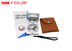 Địa bàn bỏ túi hợp kim nhôm từ tính để khảo sát định hướng ngoài trời, DQL-2A, không nhãn mác, OEM