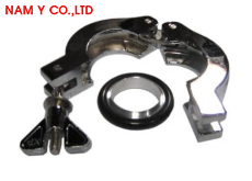 Kẹp nhanh KF-D16 kèm vòng đệm cao su cho bộ chuyển đổi chân không - KF16CLAMP
