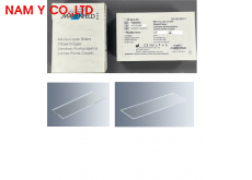 Lam kính hiển vi trơn 76x26x1mm, 50 miếng/hộp, MARIENFELD, Code/REF: 1000000