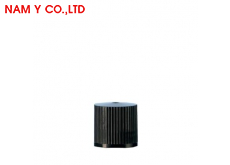 Nắp ống nghiệm màu đen ID 16mm, vặn xoáy vít nhựa PP đen, có đĩa đệm TPE làm  kín cho ống nghiệm GL1