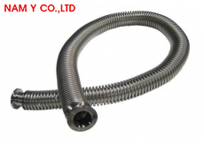 Ống hút thổi chân không mềm dẻo bằng thép không gỉ KF-40 (1m) - KF-Pipe-D40