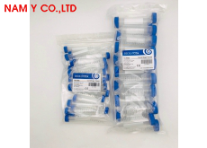 Ống ly tâm nhựa, PP, 50ml, có vạch chia, nắp vặn xoáy vít màu xanh, tiệt trùng (falcon 50ml), Biolog