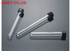 Ống nghiệm thuỷ tinh có nắp vặn nhựa đen, F12x75mm, GENLAB, Code- 2030100015060